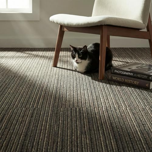 20"x20" Peel and Stick Carpet Tiles, Self-Adhesive Floor Squares - Image 4