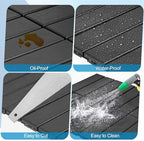 ToLanbbt Plastic Interlocking Deck Tiles 27 Pack 12"x12" Waterproof Indoor - Image 3