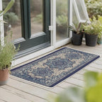 Boho Vintage Floral Kitchen Rugs Set of 2 - Image 6
