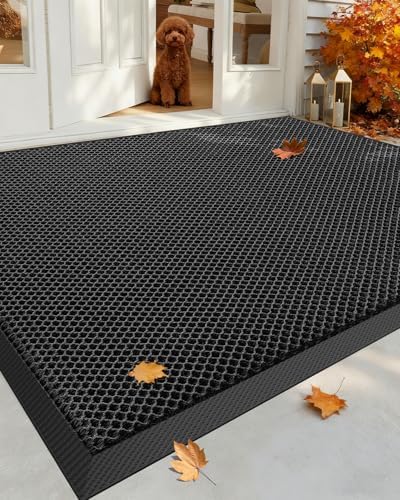 Color&Geometry Outside Welcome Front Door Mat by COLORG