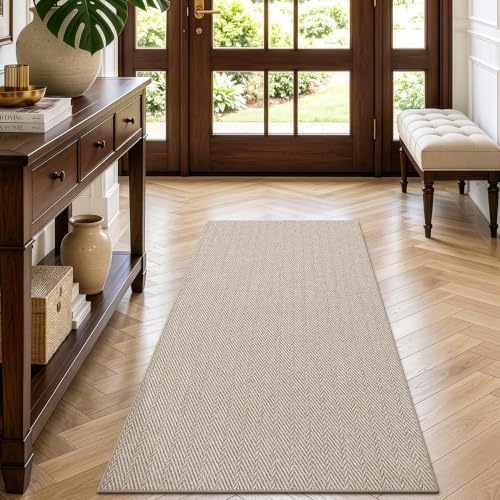 LUMI Ultra Thin Runner Rug for Hallway 2'x6', Entryway Rug by LUMI