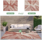 GENIMO Outdoor Rug, Waterproof Plastic Rugs - Image 2