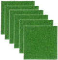Artificial Grass Mat Rug 12x12 Inch, 12 Pack Fake Grass Patch by Verdigrass