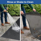 Barnyard Designs Heavy Duty Rubber Drainage Door Mat - Image 5