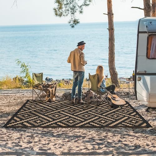 GENIMO Outdoor Rug, Waterproof Plastic Rugs - Image 2