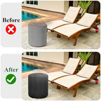 Patio Table Cover Waterproof Square Round Bistro - Image 6