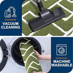 OLANLY Front Door Mat 40x32, Low-Profile Easy Clean Doormat - Image 5