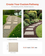 VEVOR Garden Stepping Stones, Decorative Stepping Stones - Image 6