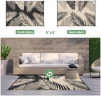 GENIMO Outdoor Rug, Waterproof Plastic Rugs - Image 2