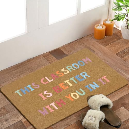 Boho Classroom Coir Door Mats Outdoor, This Classroom is Better - Image 2