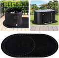 Drydiet Cold Plunge Mat Felt 63 x 40 Inch by Drydiet