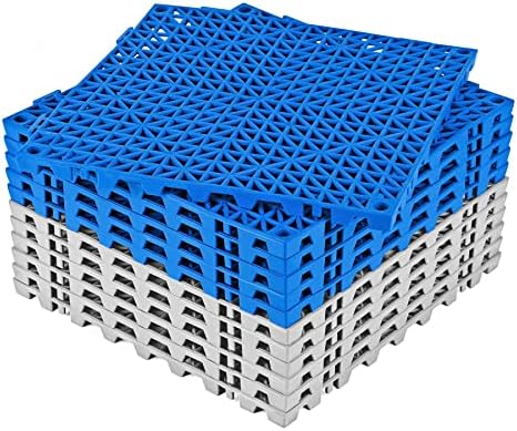 ToLanbbt Modular Interlocking Cushion 12P 11.8" x 11.8" Interlocking Rubber by ToLanbbt