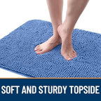 OLANLY Dog Door Mat for Muddy Paws 24x16, Super Absorbent Chenille Mud Mat - Image 4