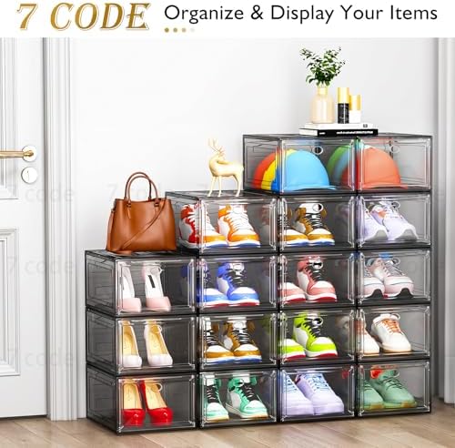 Sturdy Clear Shoe Organizer - Image 4