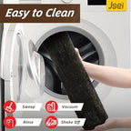 JSEI Dirt Trapper Door Mat 20"x48", Non-Slip Doormat, Dark Gray - Image 6