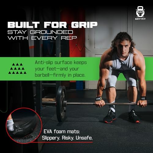 Interlocking Rubber Floor Tiles – Heavy Duty 100% Rubber Gym Flooring - Image 7