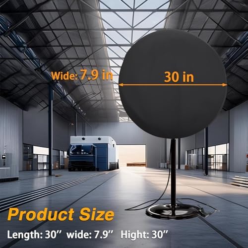 EVRBUL 30’’ Fan Cover, 420D Dustproof & Waterproof Fan Cover Compatible - Image 5