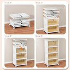 CTSNSLH 4 Tier Plastic Storage Bins - Image 3