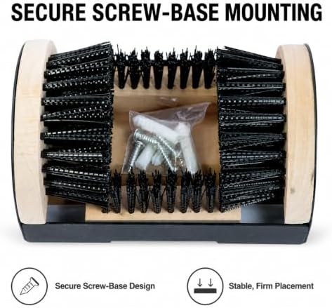 Cadillac Boot Scrubber Shoe Brush, Mountable Boot Cleaner - Image 7