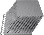 ProsourceFit Exercise Puzzle Mat 1/2-inch, EVA Interlocking Foam Floor Tiles by ProsourceFit