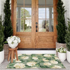 Floral Outdoor Rug - Image 3