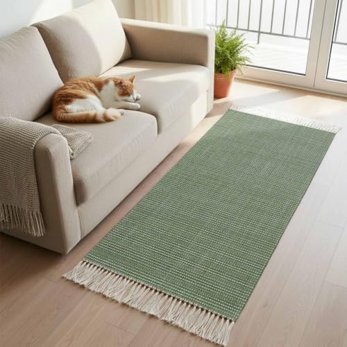 Hallway Runner Rug 2'x 6', Modern Aesthetics Luxury Print Decorative Modern by Debedcor