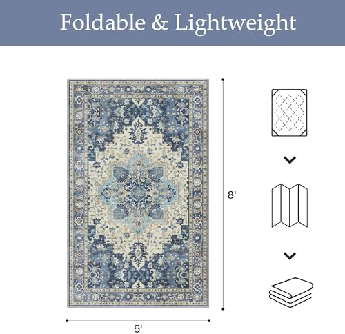 GENIMO Indoor Outdoor Rug, Washable - Image 2