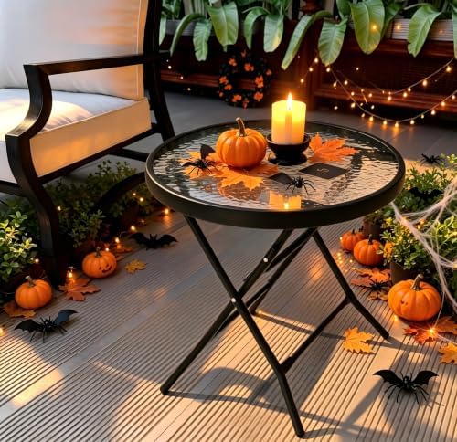 Outdoor Side Table, Small Patio End Table - Image 2