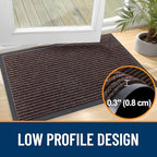 OLANLY Front Door Mat 59x30, Waterproof Heavy-Duty Indoor Outdoor Doormat - Image 4