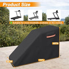 EVRBUL Treadmill Cover Heavy Duty Waterproof Dustproof Running Machine Cover - Image 2