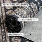 2x12 Runner Rug Washable Non Slip Boho Floor Mat - Image 3