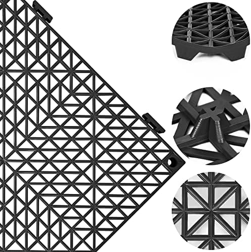 ToLanbbt Modular Interlocking Cushion 12P 11.8" x 11.8" Interlocking Rubber - Image 3