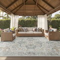 GENIMO Indoor Outdoor Rug, Washable by GENIMO