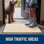 OLANLY 2-Pack Front Door Mats 71x47, Waterproof Heavy-Duty Doormats - Image 7