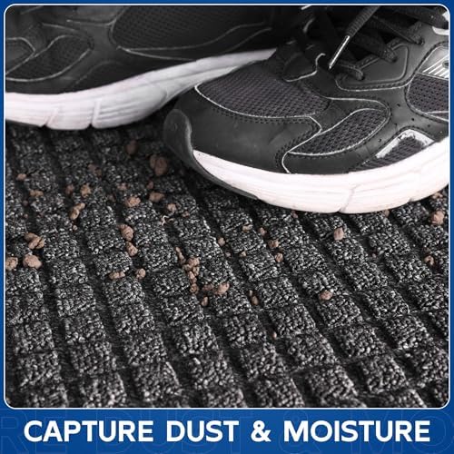 Durable Front Door Mat, Non-Slip Rubber Backing, Stain and Fade Resistant - Image 2