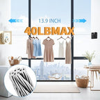 Retractable Clothesline Indoor, Non-Sagging Outdoor Clothes Line Retracting - Image 4