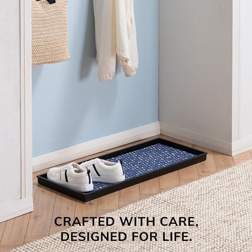 Anji Mountain Heavy Duty Waterproof Rubber Shoe Storage Mat Organizer/Boot - Image 5