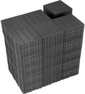 288 PCS Plastic Interlocking Deck Tiles by SkillMaid