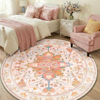 RELEANY Washable Area Rug, Round 6ft - Image 2