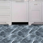 10PCS 12x12 Inch Peel and Stick Floor Tiles Grey Marble Stone Pattern Self - Image 2