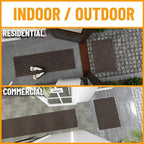 Ottomanson 3x23 Hallway Runner Rug – Non-Slip Indoor Outdoor Door Mat - Image 2