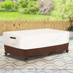 Outdoor Patio Coffee Table Cover, Waterproof Rectangular Patio Side Table Cover - Image 7