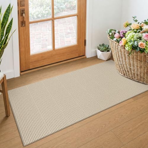 KOZYFLY 2x4 Entry Runner Rug, Small Washable Runners by KOZYFLY