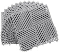 Jocoevol 12-Pcs Interlocking Tile, Indoor/Outdoor Drainage Interlocking Floor by JOCOEVOL