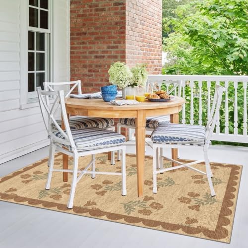 4x6 Covered Outdoor Patio Rug - Image 6