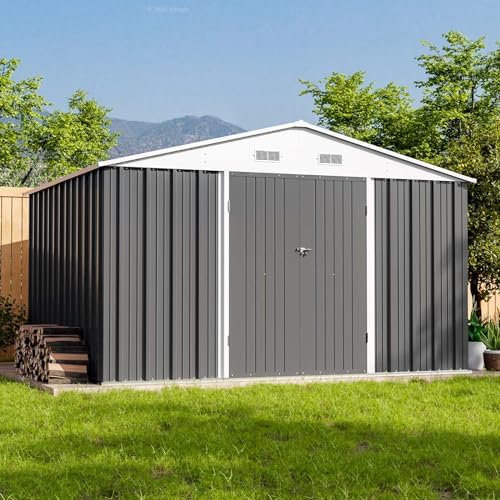 Patiowell Outdoor Storage Shed, 10 x 8 FT by Patiowell