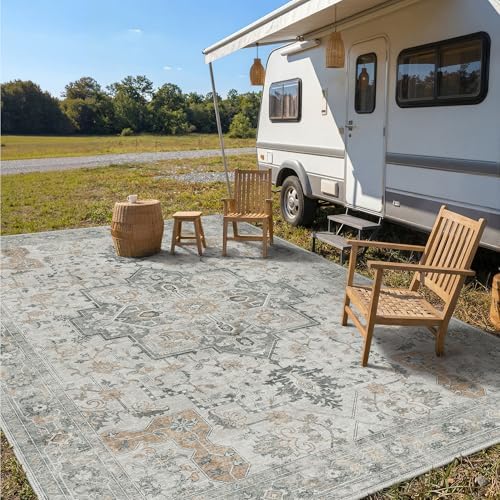 GENIMO Indoor Outdoor Rug, Washable - Image 3