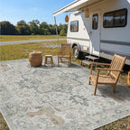 GENIMO Indoor Outdoor Rug, Washable - Image 3