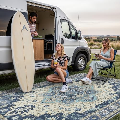 GENIMO Indoor Outdoor Rug, Washable - Image 4