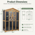 Ketive Outdoor Storage Cabinet, 72-Inch Tall, - Image 5